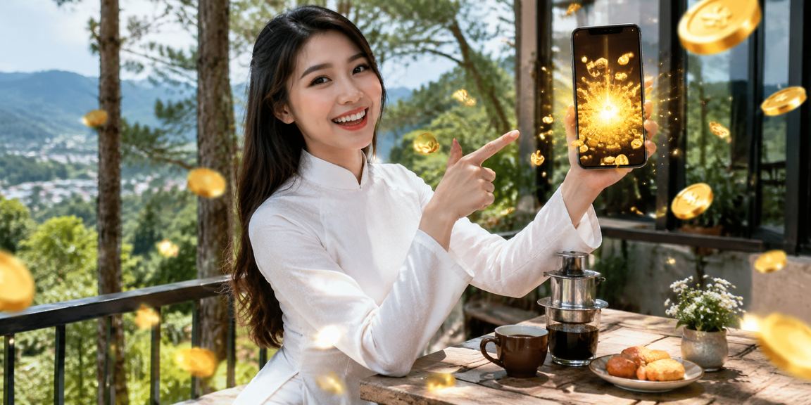 Người chơi dùng di động trải nghiệm casino tại Đà Lạt