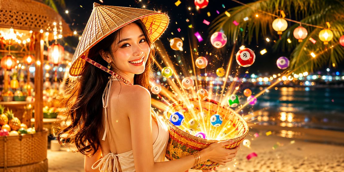 Cảnh thanh toán tiện lợi với nón lá tại Phú Quốc